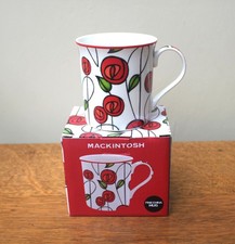 Charles Rennie Mackintosh China Mug in Matching Gift Box