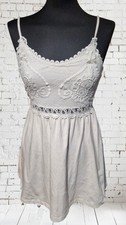 Topshop Petite White Boho Lace