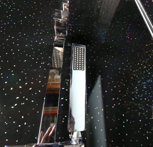 Black sparkle 1000mm - black,