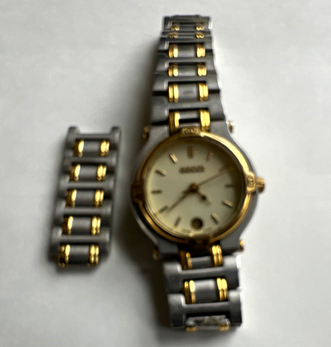 Gucci ladies two tone quartz - two-tone,