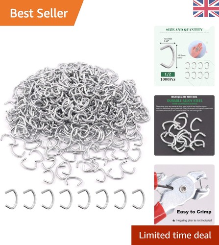 Heavy duty hog - rings,