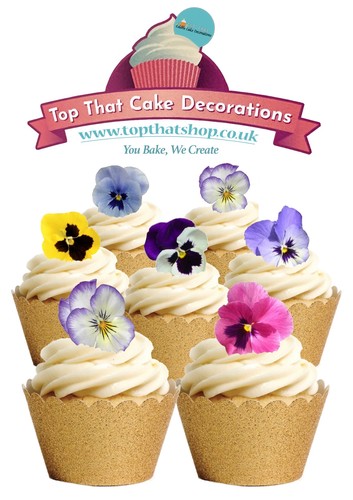 Cake toppers mixed - mixed, colour