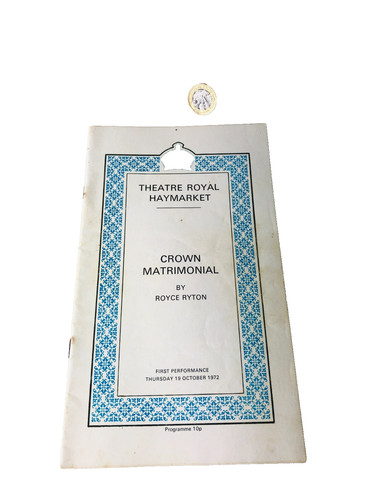Theatre programme crown - theatre,