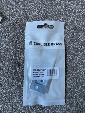 Carlisle Brass 60mm FLUSH HINGE PAIR Zinc Silver Furniture Wooden Door 5 Pairs