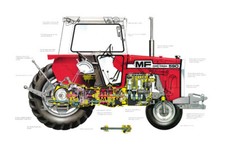 A3 Massey Ferguson MF 590