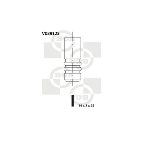 Bga engine intake - bga, 36mm