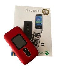 DORO 6880 MOBILE PHONE RED 4G