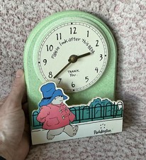 Vintage Paddington Bear Clock