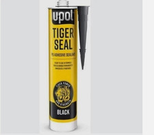 Upol Tiger Seal PU Adhesive Sealant Black Tigerseal Polyurethane Tube 310ML
