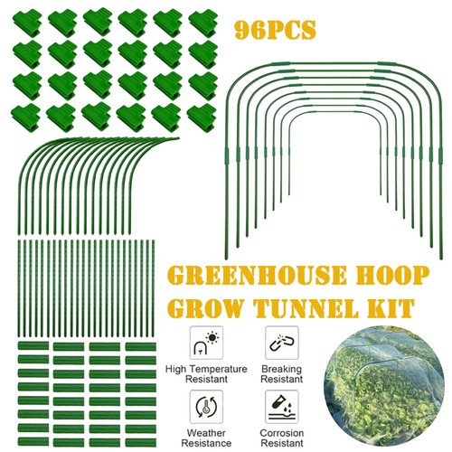 96pcs greenhouse hoops - hoops, grow