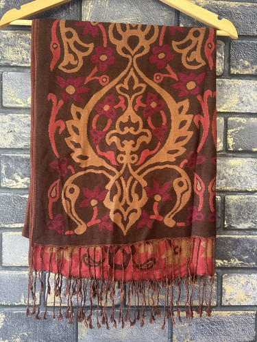 Patterned scarf shawl - patterned,