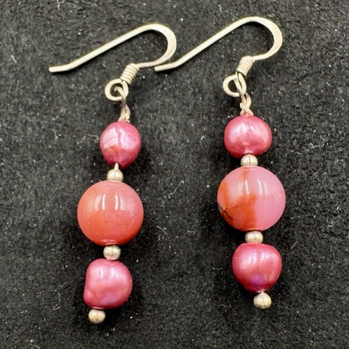 Pink synthetic gem - synthetic,