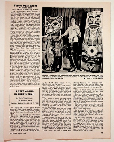 1967 archery magazine article - 1967,