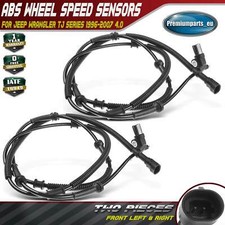 2x New ABS Wheel Speed Sensor