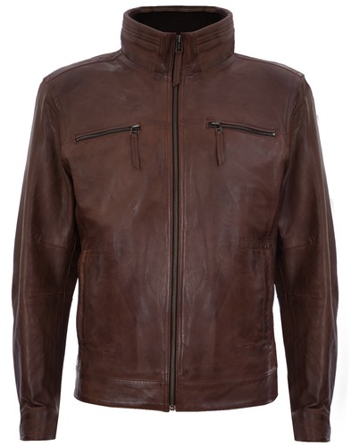 Men vintage brown retro - brown,