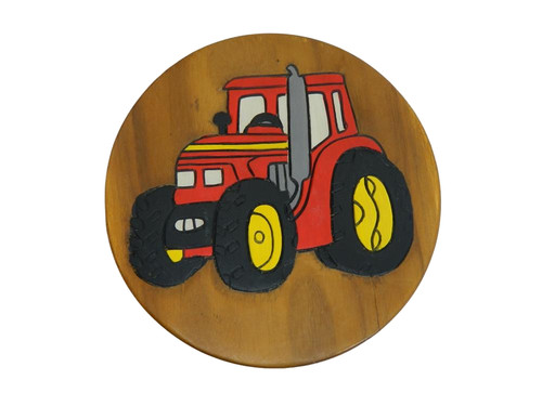 Childs childrens wooden stool - childrens,
