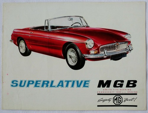 1968 mgb superlative - mgb, "superlative"