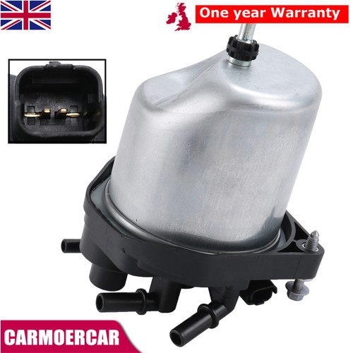 Fuel filter housing with - housing,
