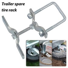 Universal Spare Trailer Wheel Carrier Holder Bracket For Caravan Motorhome UK