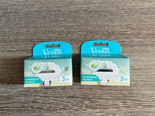 2x Gillette Venus COMFORT GLIDE SENSITIVE SKIN Razor Blades 3 PACK
