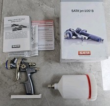 Brrand new Sata satajet 100 b spray gun 1.4 RP with brand new spraygun cup .