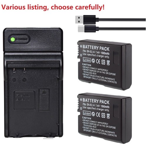 Battery charger for el14 - or, en-el14