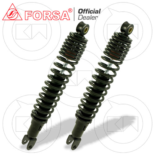 Pair rear shock - rear, absorbers