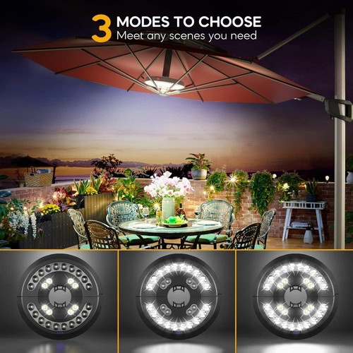 Garden parasol lights - parasol, led