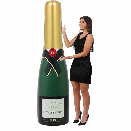 Giant inflatable champagne - giant,