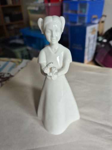 Coalport china figure just - coalport,