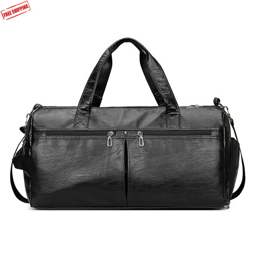 Men leather travel - pu, duffle