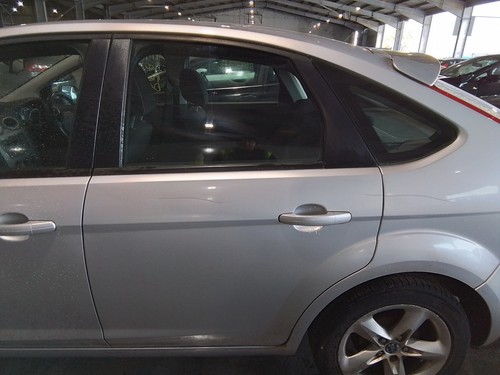 Rear door left silver - silver, ford
