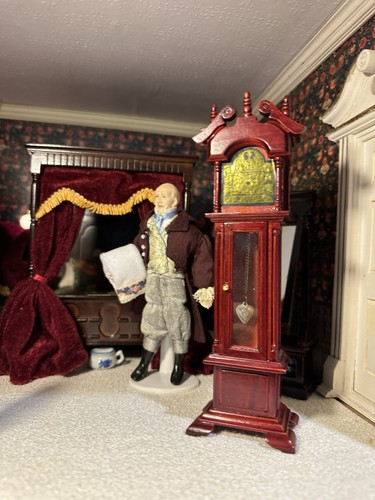 Dolls house furniture mahogony - furniture,