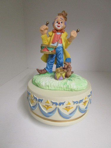 Vintage clown music box - music, wind