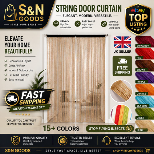 Door strip curtain stop - door,