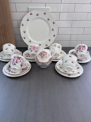 Gorgeous vintage china tea set - gorgeous,
