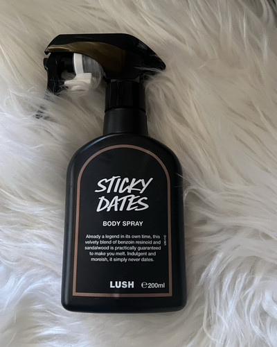 Lush sticky dates body spray - lush,