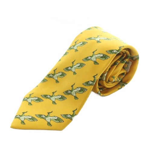 Hermes tie regular - tie, bird
