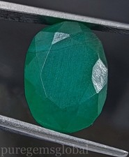 20.15 Ct Natural Green Emerald Oval Cut 18x9mm IGL Certified Gemstone 5ANM
