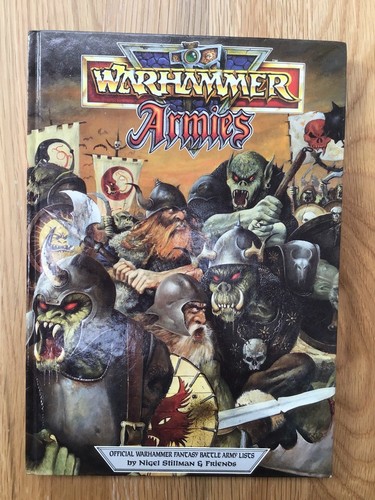 Warhammer armies 1988 hardback - armies,
