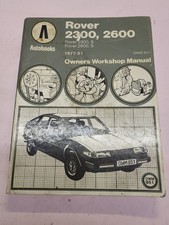 Autobooks 951 Rover 2300 2600