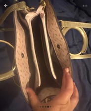 Very Nice Pink Handbag With Purse & ShoulderStrap Excellent Condition 1time Used