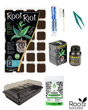 propagation kit Root Riot cloning Clonex gel 50ml Rooting & cutting Biosys 10g