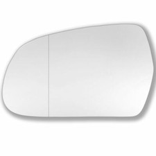 For Audi A5 09-15 Left passenger side Aspheric wing door mirror glass