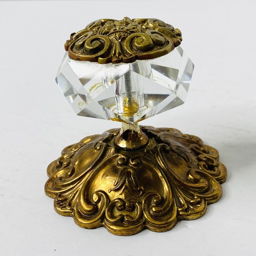 Dummy door knob - door, crystal