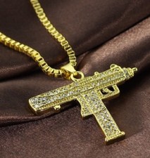 DIAMANTE GOLD or SILVER UZI