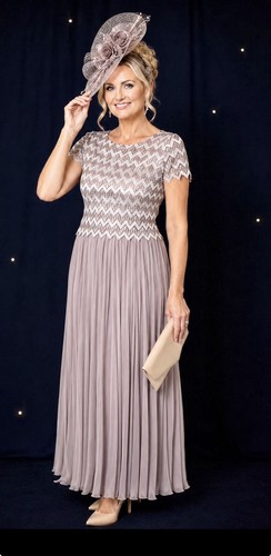 Allison lace overlay pleated - lace,