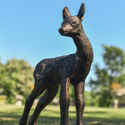 Doe garden sculpture - garden, –