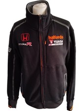 Honda XL Hoodie Black Polyester Cotton Racing Fleece (4) - #14
