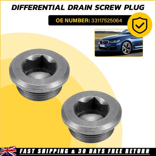 Differential drain plug for - drain,